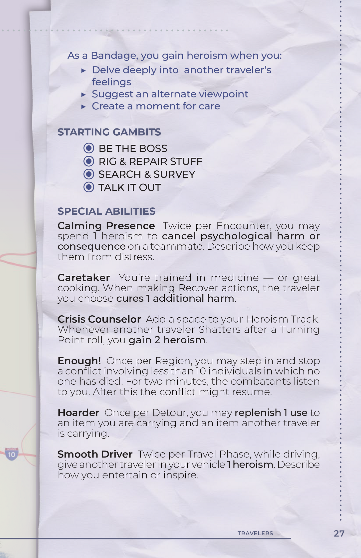 The Last Caravan: Core Rules