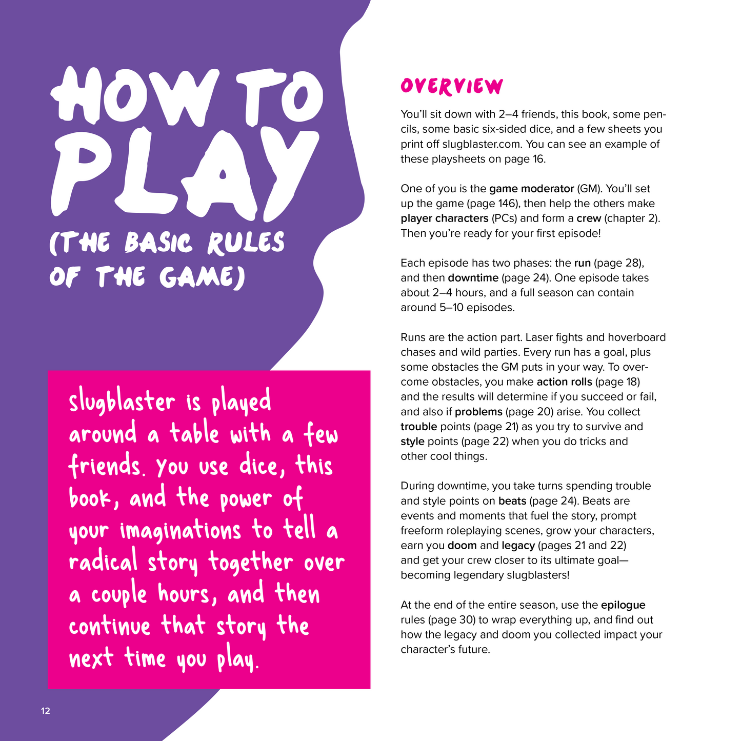 Slugblaster: Core Rules PDF