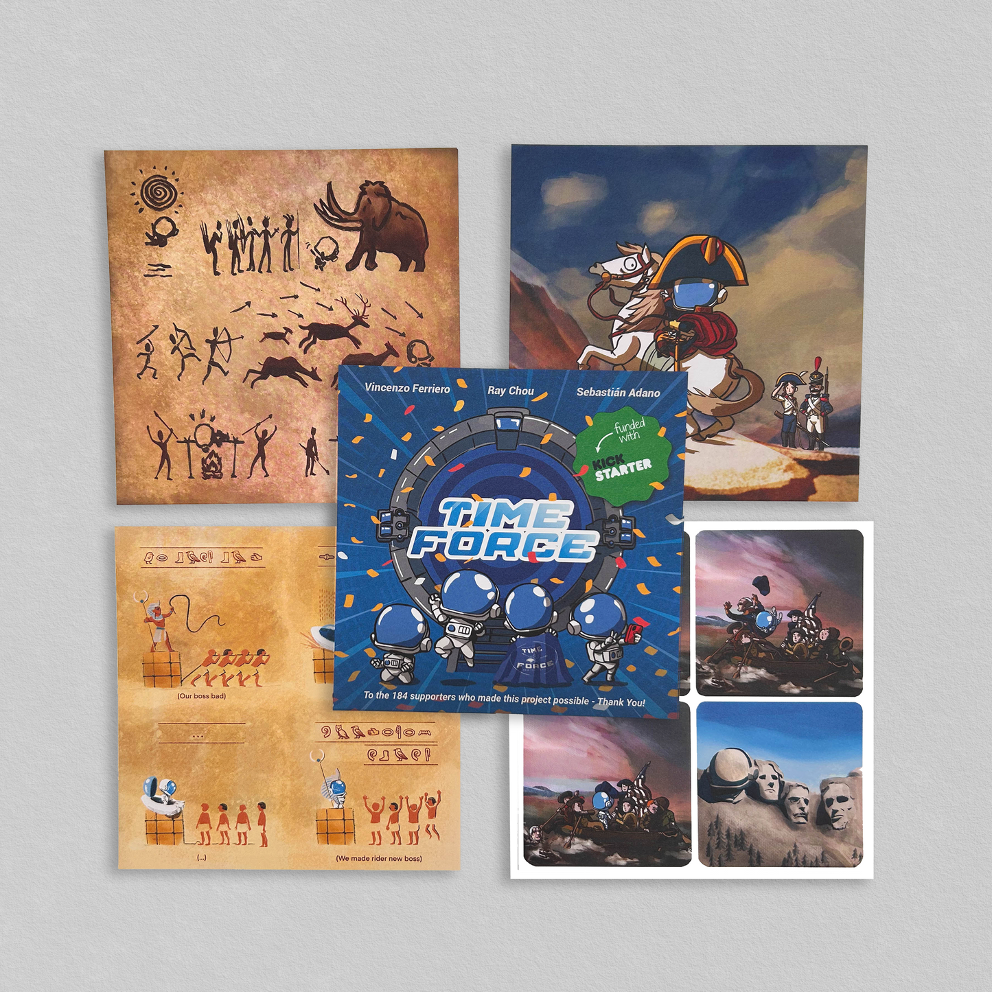 Time Force Postcards