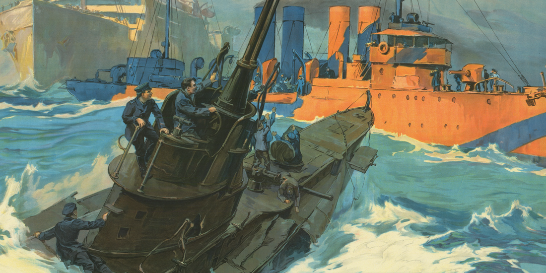 Explore the horrors of u-boat warfare in WW1