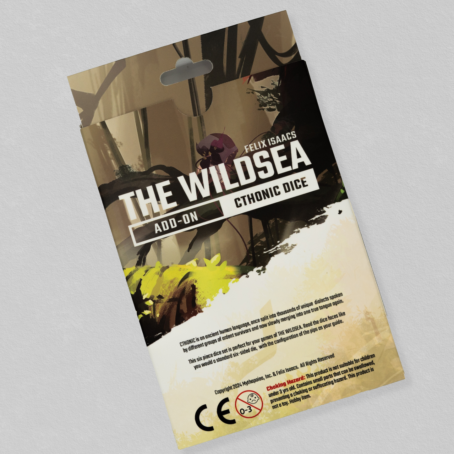 The Wildsea: Chthonic Acrylic Dice