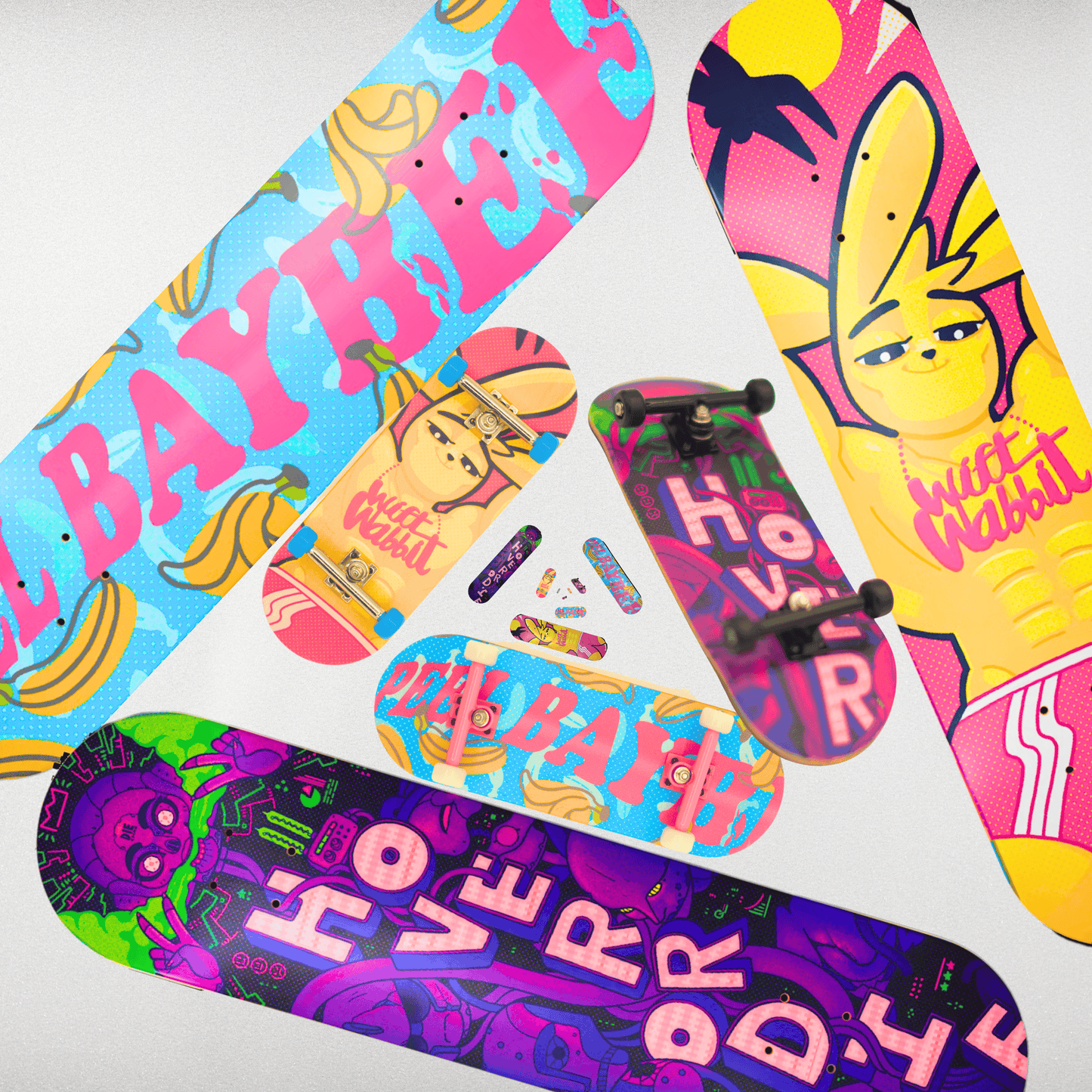 Slugblaster: Fingerboards