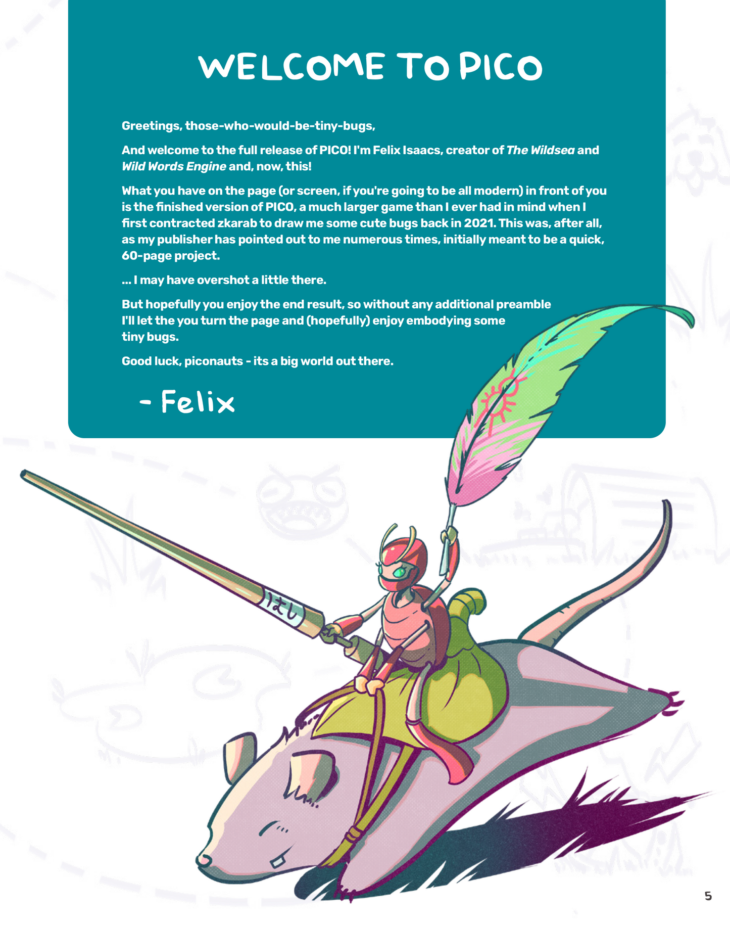 Pico: Core Rules Preorder